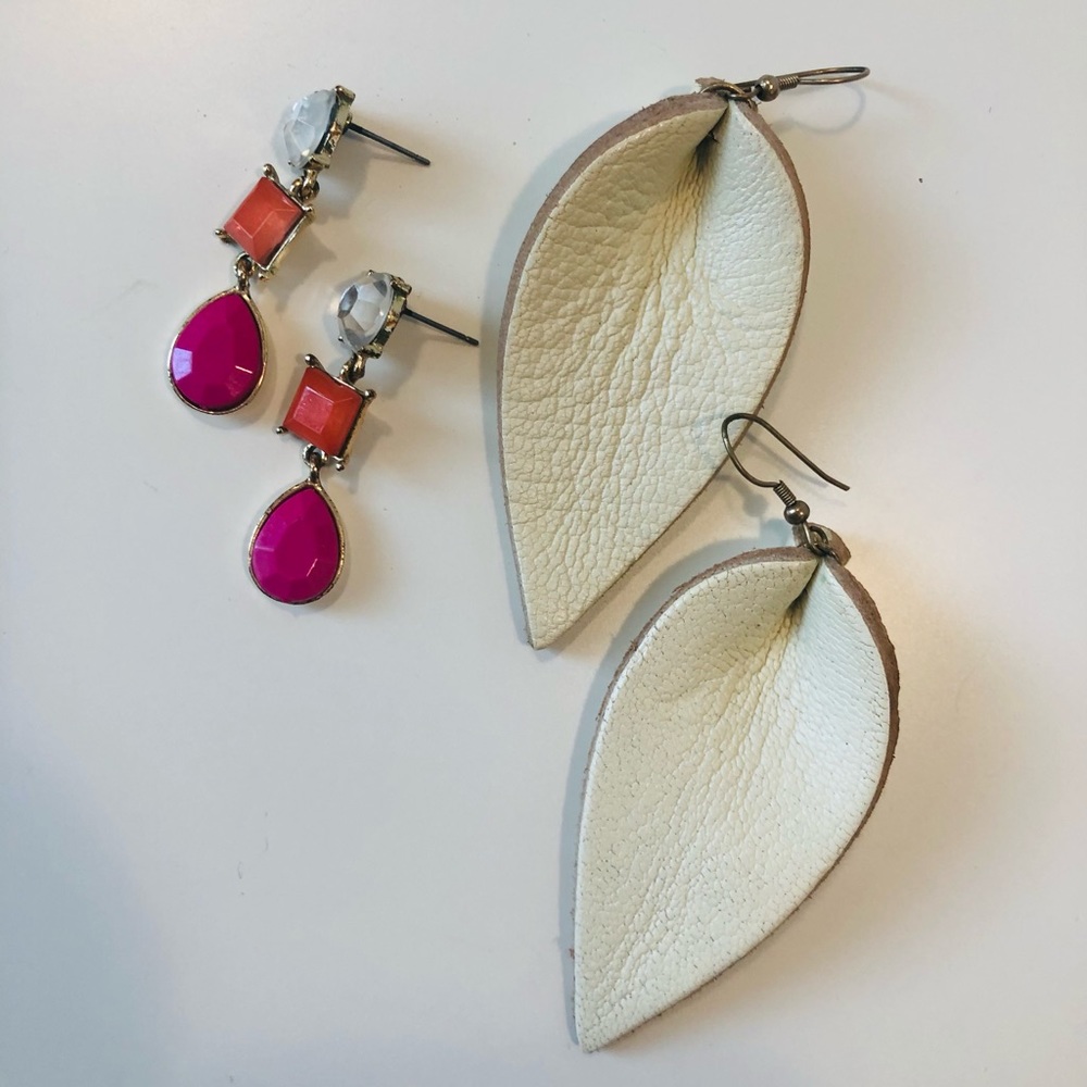 2x Earring Bundle: Magnolia!